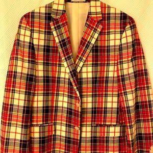 Plaid Sports coat/Blazer. Light and comfortable.